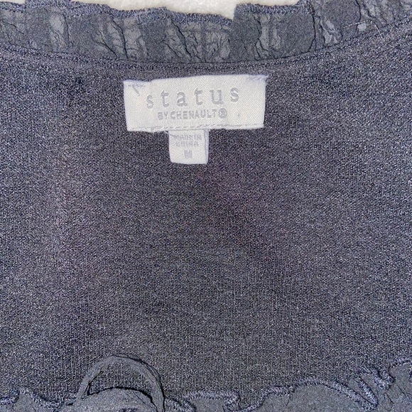 Chic Status Black Blouse - Picture 2 of 2